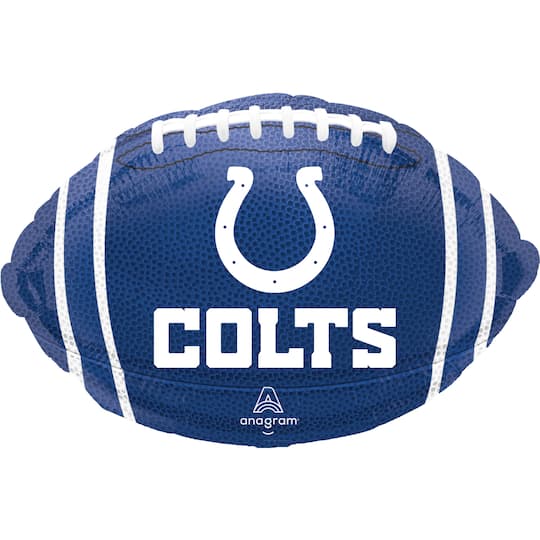 17" Indianapolis Colts Football Foil Balloon